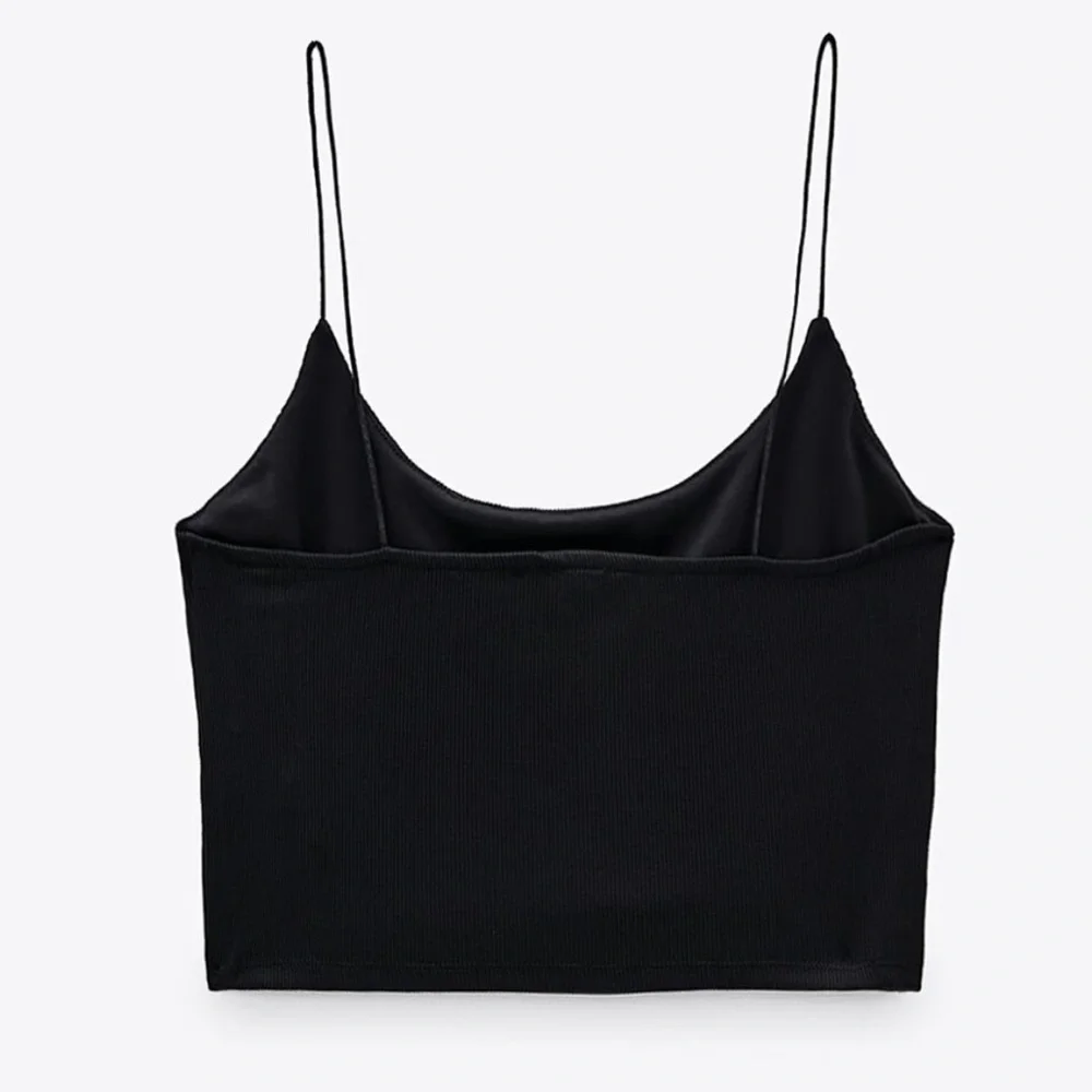 ZARA Rib Bandeau top - Picture 7 of 16